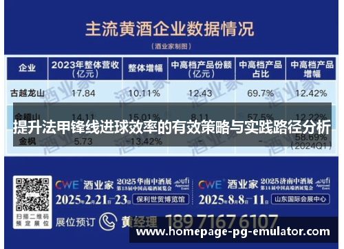 提升法甲锋线进球效率的有效策略与实践路径分析